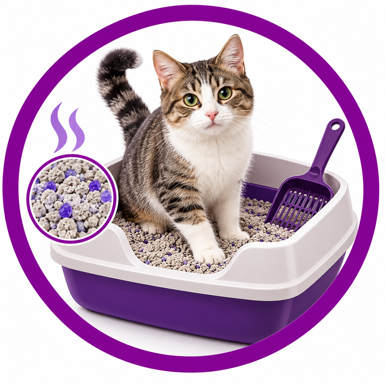 Litière du chat