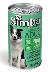 SIMBA CHIEN BŒUF 1230 GR*12