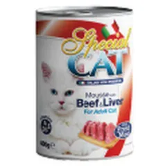 SPECIAL CAT MOUSSE BOEUF/FOIE 400G*24