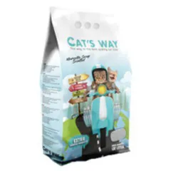 CAT'S WAY 18L WHITE COMPACT CAT LITTER MARSEILLE SOAP SCENTED