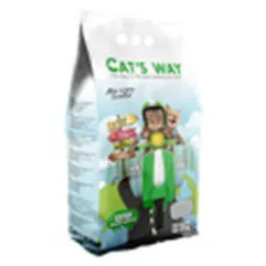 CAT'S WAY 5L WHITE COMPACT CAT LITTER (ALOE VERA )