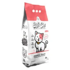 SOFTCAT 10LT UNSCENTED WHITE BENTONITE CAT LITTER (NATURAL)