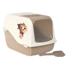 TOILETTE CHAT AVEC DESSIN