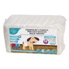 COUCHE À CEINTURE POUR CHIENS MÂLES M 7-16 KG