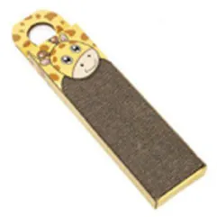 GRIFTOIR EN CARTON GIRAFE 45X13 CM