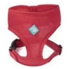 HARNAIS DOUX EN MAILLE ROUGE S 36-41 CM