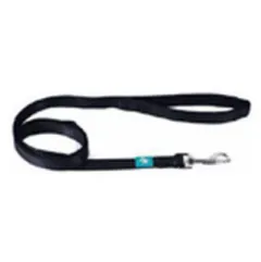 LAISSE EN NYLON NOIR XS-S 120X1,5 CM