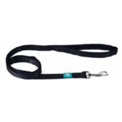 LAISSE EN NYLON NOIR M 120X2,0 CM