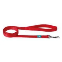 LAISSE EN NYLON ROUGE L 120X2,5 CM