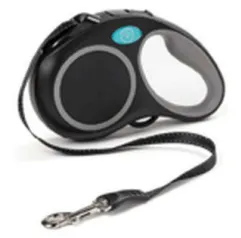 LAISSE RÉTRACTABLE L NOIR 5 M