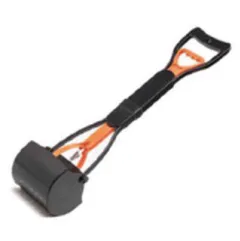 RAMASSE-CROTTES ERGONOMIQUE AVEC PELLE 60X14CM